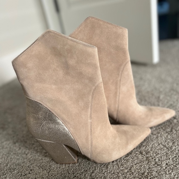 NEW Blogger Favorite DOLCE VITA nestly boot in dune multi suede - Picture 10 of 12